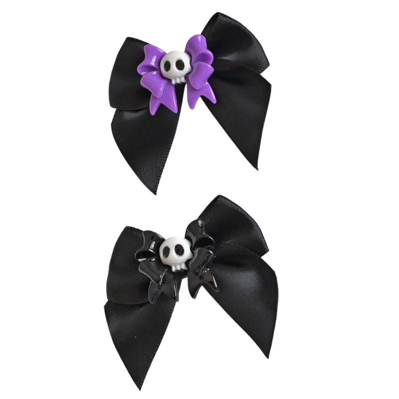 Bowknot hairpin antiderrapante crianças hairclip engraçado menina grampos de cabelo maquiagem para mulheres acessórios de fantasia de halloween