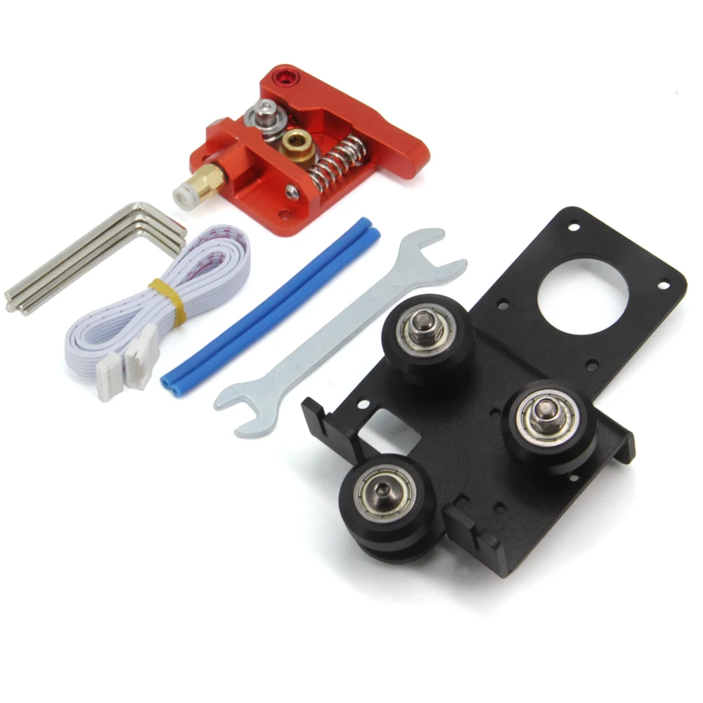 Direct Enkele Gear Versie Extruder Upgrade Ondersteuning Aluminium Plaat Kit Gemakkelijk Print Flexibele Filament Voor Ender3/ V2/ 3 pro / CR10