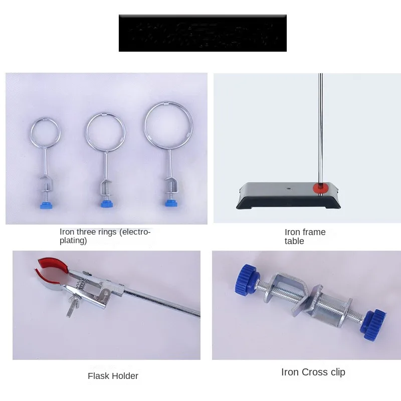 Thickened Laboratory Iron Frame, Complete Set of Square Support, Chemical Experiment Instrument, Support, Titration Table