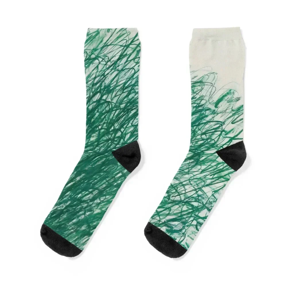 

Cy Twombly - On Returning from Tonnicoda Socks summer Men's hip hop Antiskid soccer Socks For Man Women's