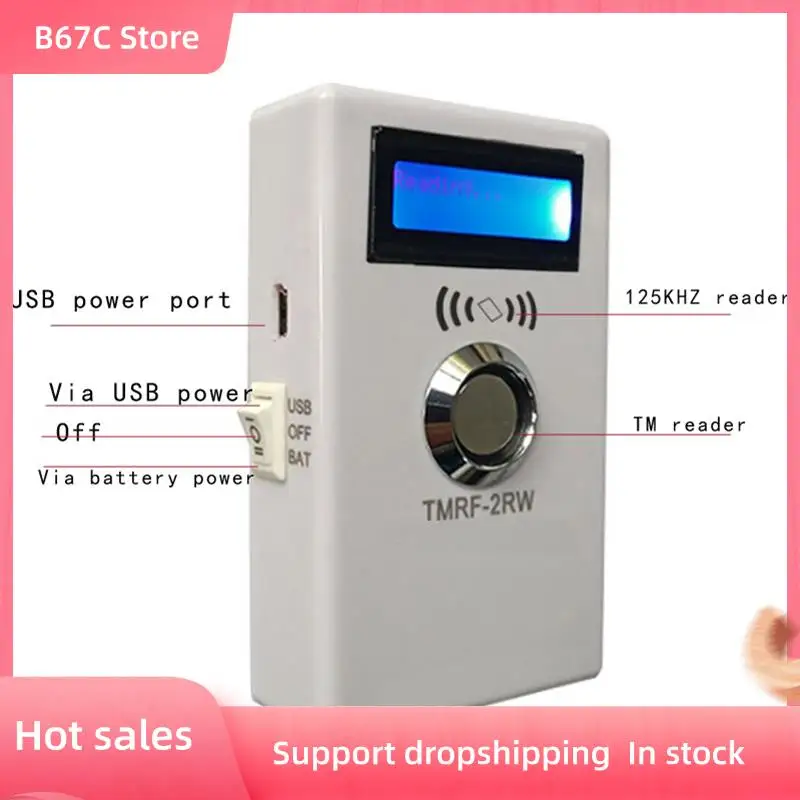 

B67C TMRF-2RW Ibutton Programmer DS1990A Duplicator Cloner Copier 125Khz RFID Reader Writer RW1990 Key Token RFID