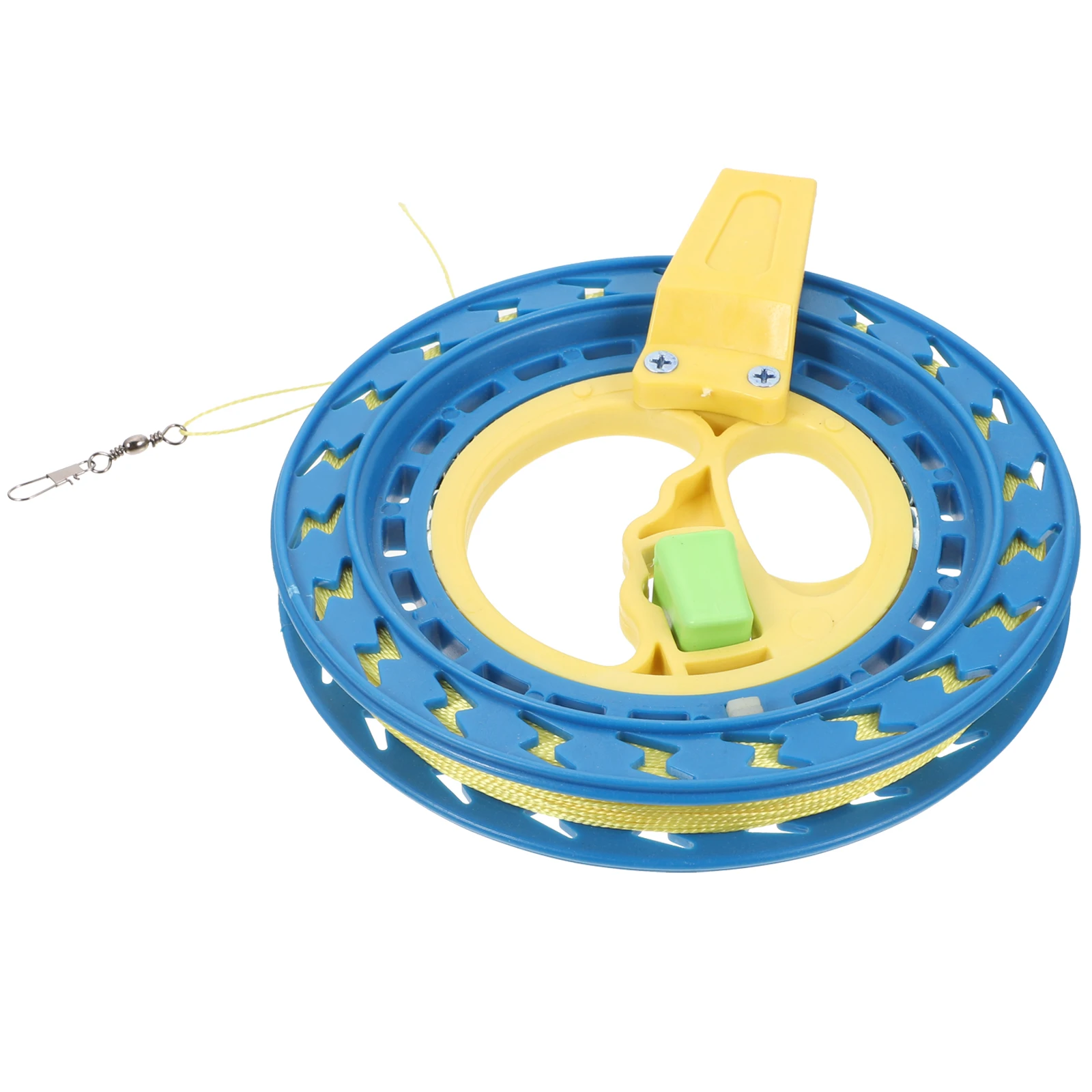 Bobine de ligne de verrouillage à cliquet pour cerf-volant en plastique, bobine de frein à main volant pour enfant