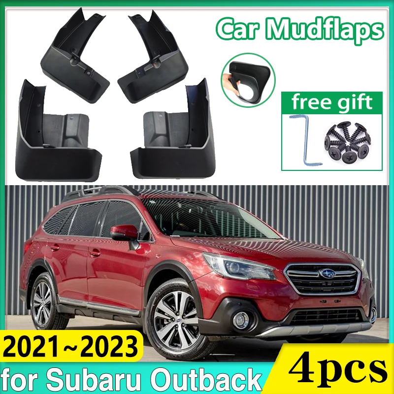 

for Subaru Outback 2023 Accessories 2021 2022 BT Legacy Front Rear Mudflaps Fender Mud Flaps Guards Splash Flaps Car Mudguards