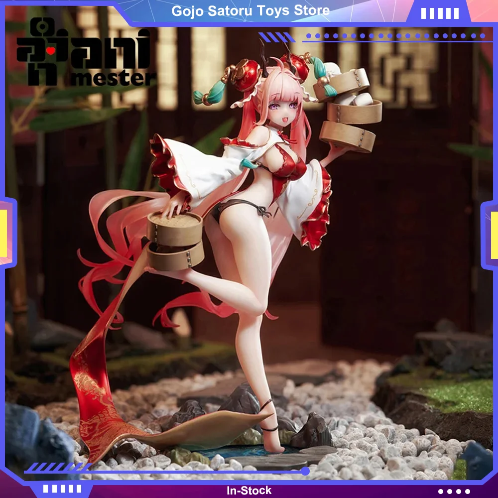 Echte Originele AniMester Lange Xiaoling Ver Anime Figuur 1/7 PVC 23 cm Collectible Action Model Poppen Satuette Speelgoed Ornament Gift