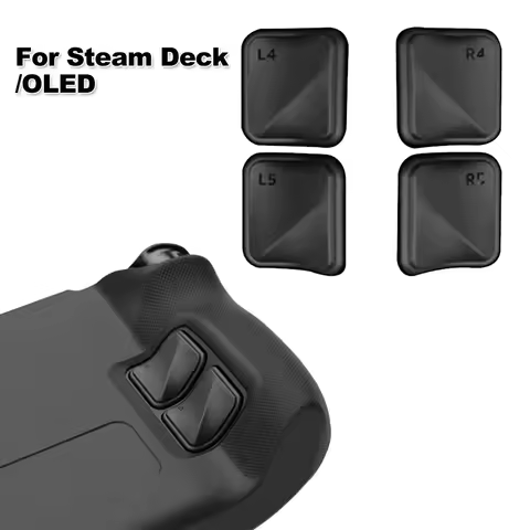For Steam Deck/OLED Back Button Enhancement Protective Set Non-Slip Pads Handle Grip For Steam Deck/OLED accessories