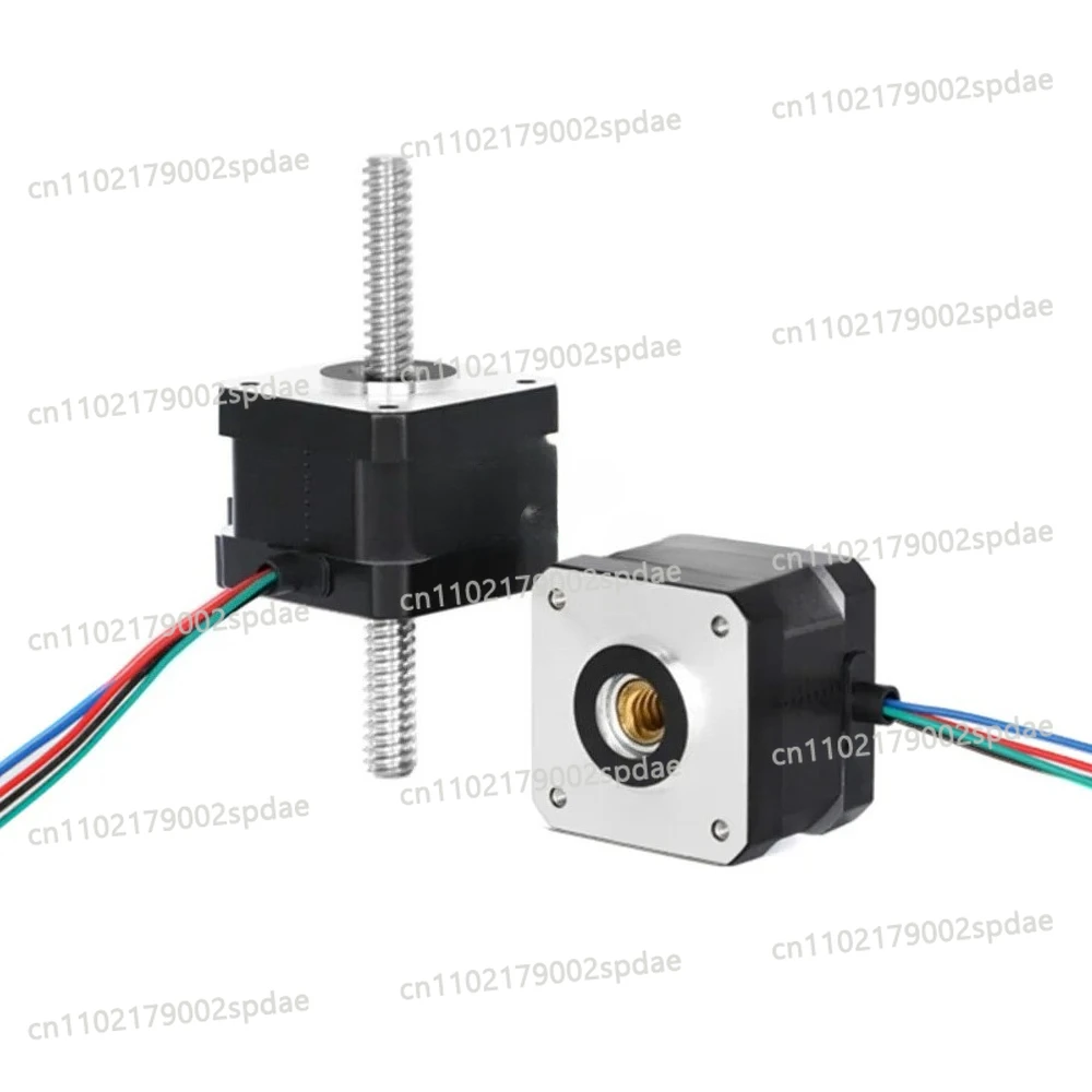 Non-captive stepper motor NEMA17 34mm stepper motor with Tr8 lead screw 100 to 300mm length for options