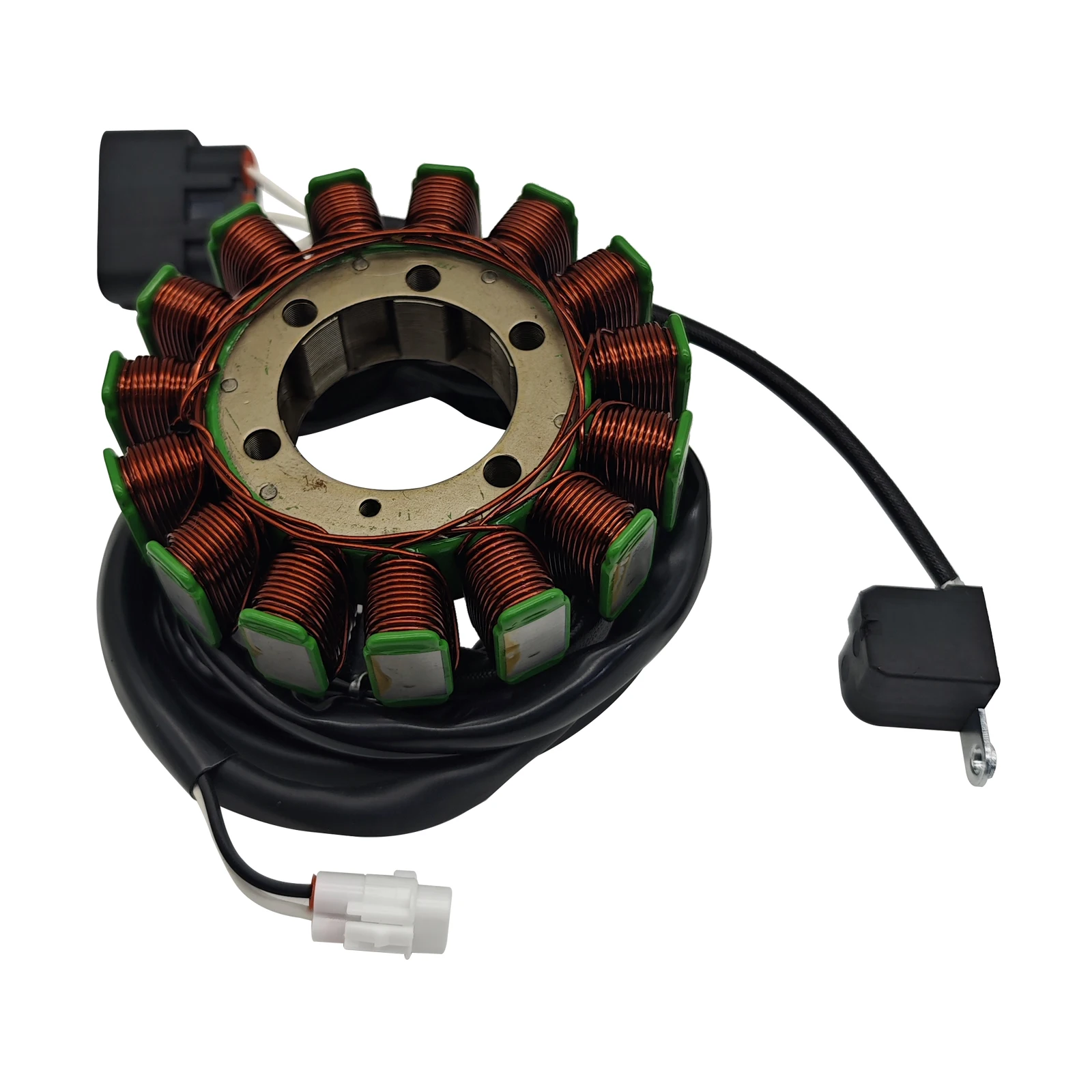 Generator Stator For Yama-ha 2007-2020 YFM 700 Grizzly YFM 550 Grizzly 3B4-81410-00-00 / 28P-81410-00-00 / 28P-81410-01-00