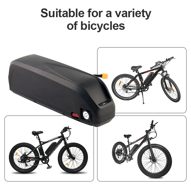 Electric Bicycle Battery Pack for E-Bike, Bafang Motor, 36V, 48V, 52V, 20Ah, 250W, 350W, 500W, 750W, 1000W