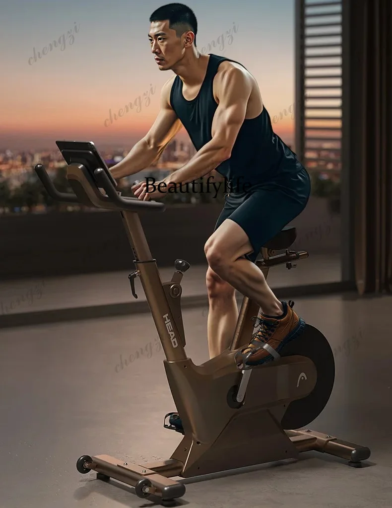 Coffee Spinning Bike Home Fitness Bike Magnetic Control Professional Weight Loss Sports Equipment Gym