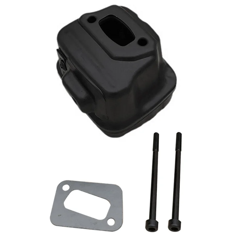 

EYFL-Exhaust Muffler Silencer With Gasket Kit Exhaust Muffler Kit Exhaust Muffler Kit For