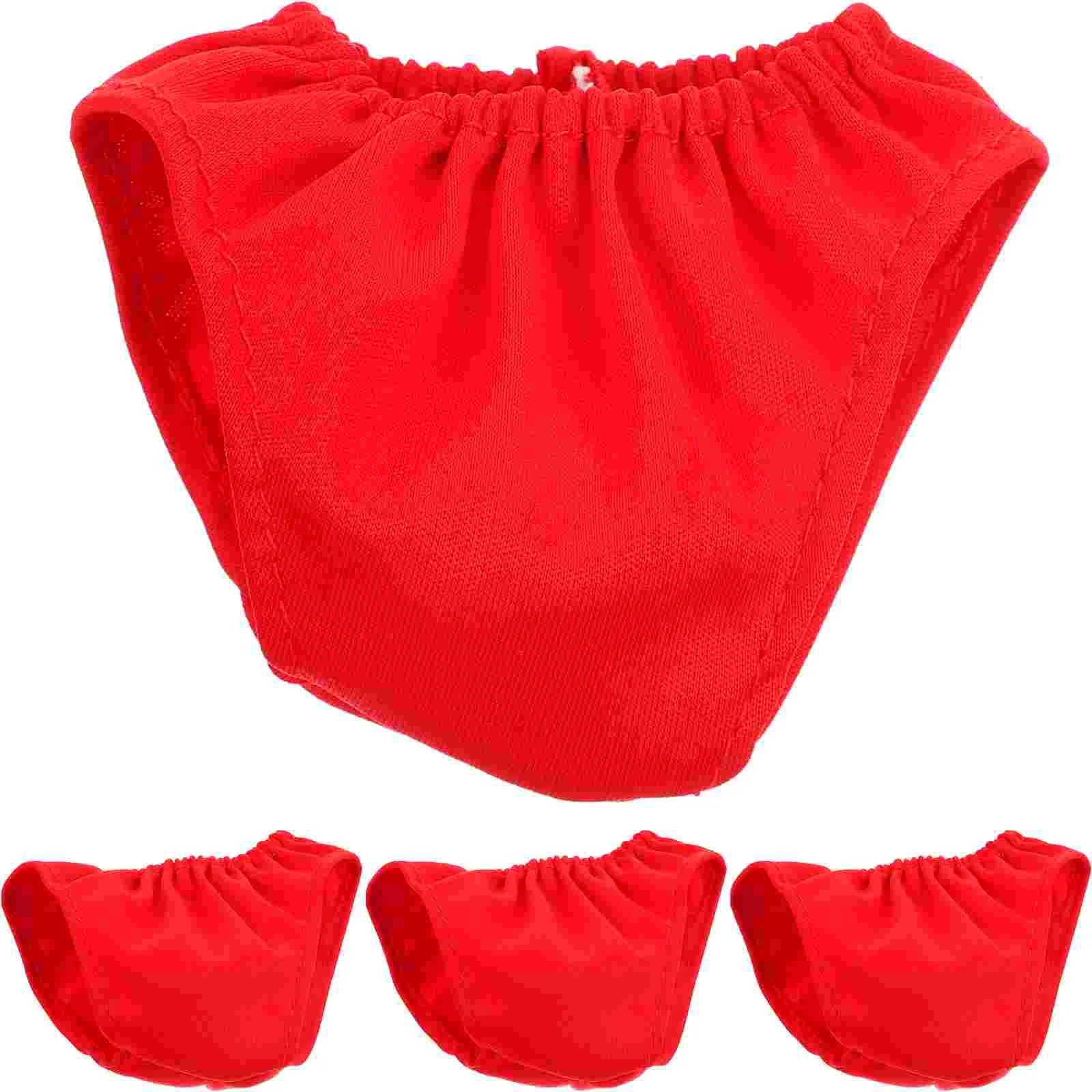 4 Pcs Mini Toys Dress up Accessories Pretend Panties Reusable Babies Dolls