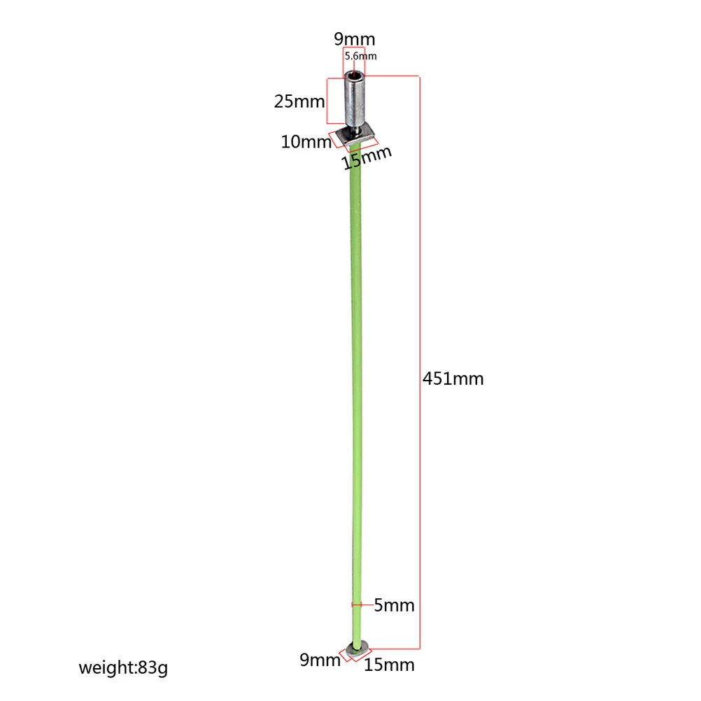 

One-Way Guitar Truss Rod 451mm High-Quality Adjustment Lever with Iron Plate Guitar Accessories GH501