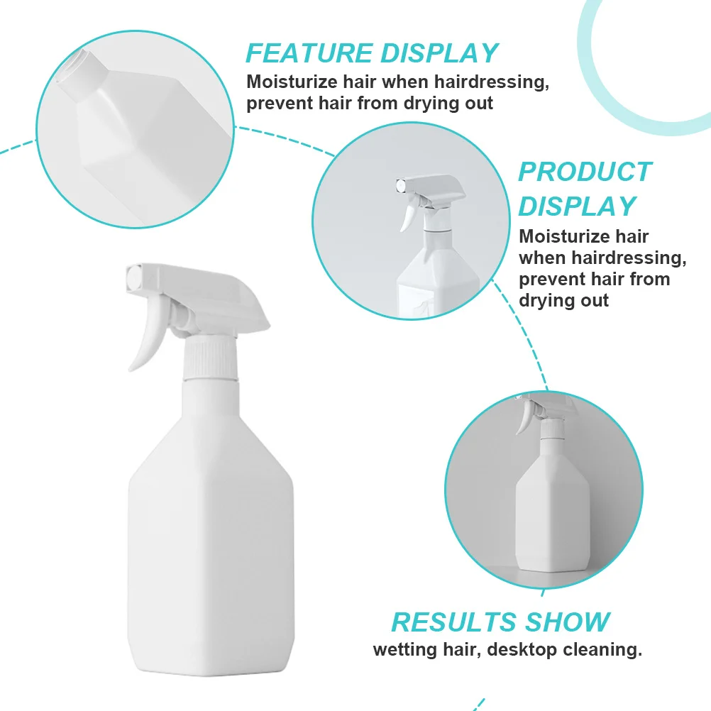 

2Pcs Spray Bottles Perfect Mist Hairdressing Salon Watering Plant Cleaning Solutions Volume 300ml Home Use Sprayers