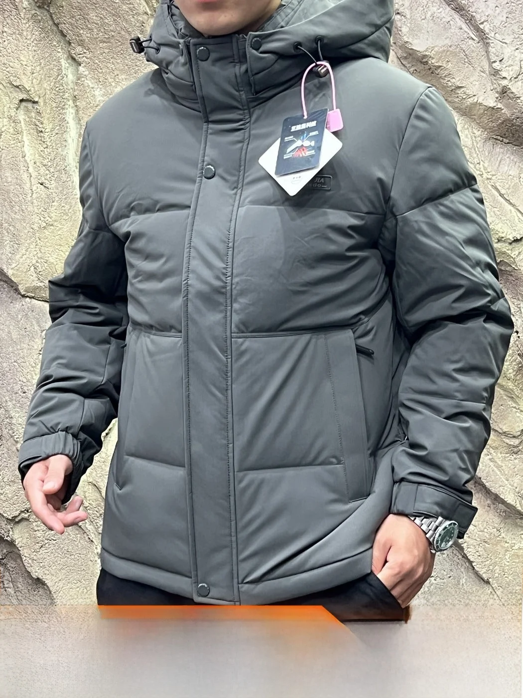 Warmth Guaranteed! 90 Duck down Filled! Three-Proof High-Tech! Winter Men's Outdoor Waterproof Warm down Jacket