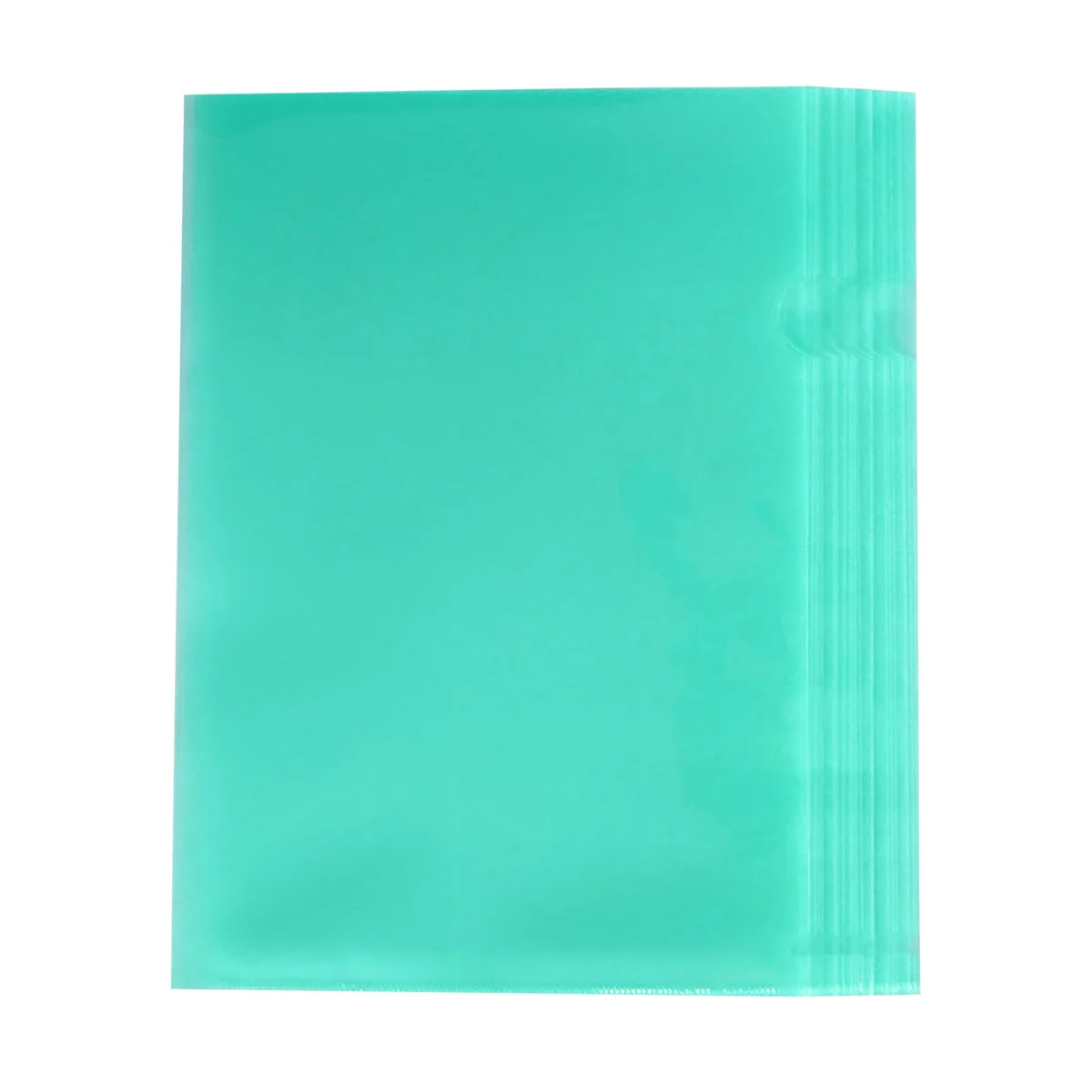 

30Pcs Transparent A4 Plastic File Folder L Shape Document Organizer Professional Office School Expanding Wallet Holder