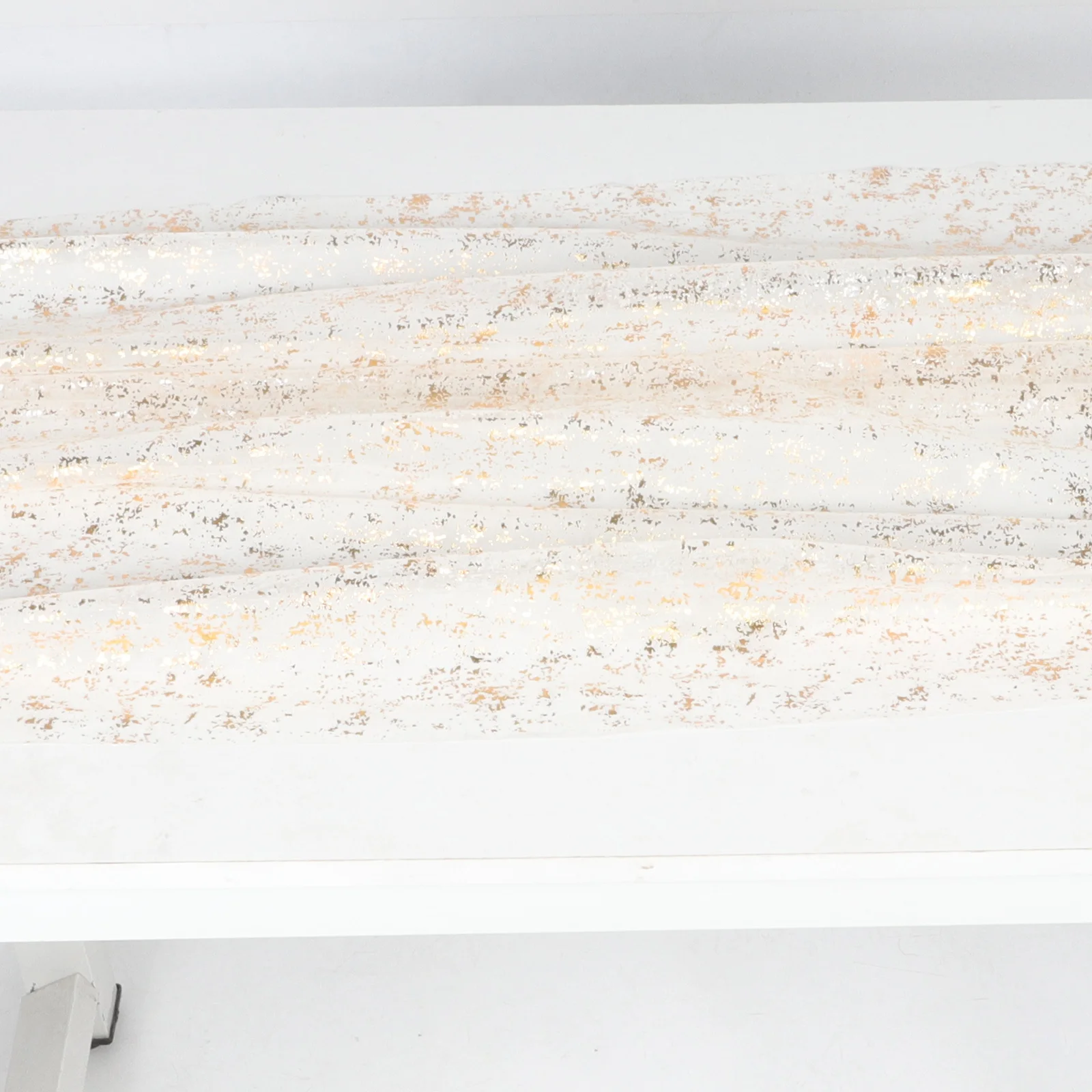 

Gold Sheer Table Runner Glitter Polyester Fabric for Wedding Birthday Baby Shower Romantic Party Decor Long Mesh Table Runner