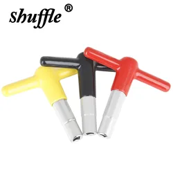 Drum Tuning Key Adjustment T-Wrench Zinc Alloy With Silicone Protective Sleeve Percussion Instrument Accessories Drum Parts