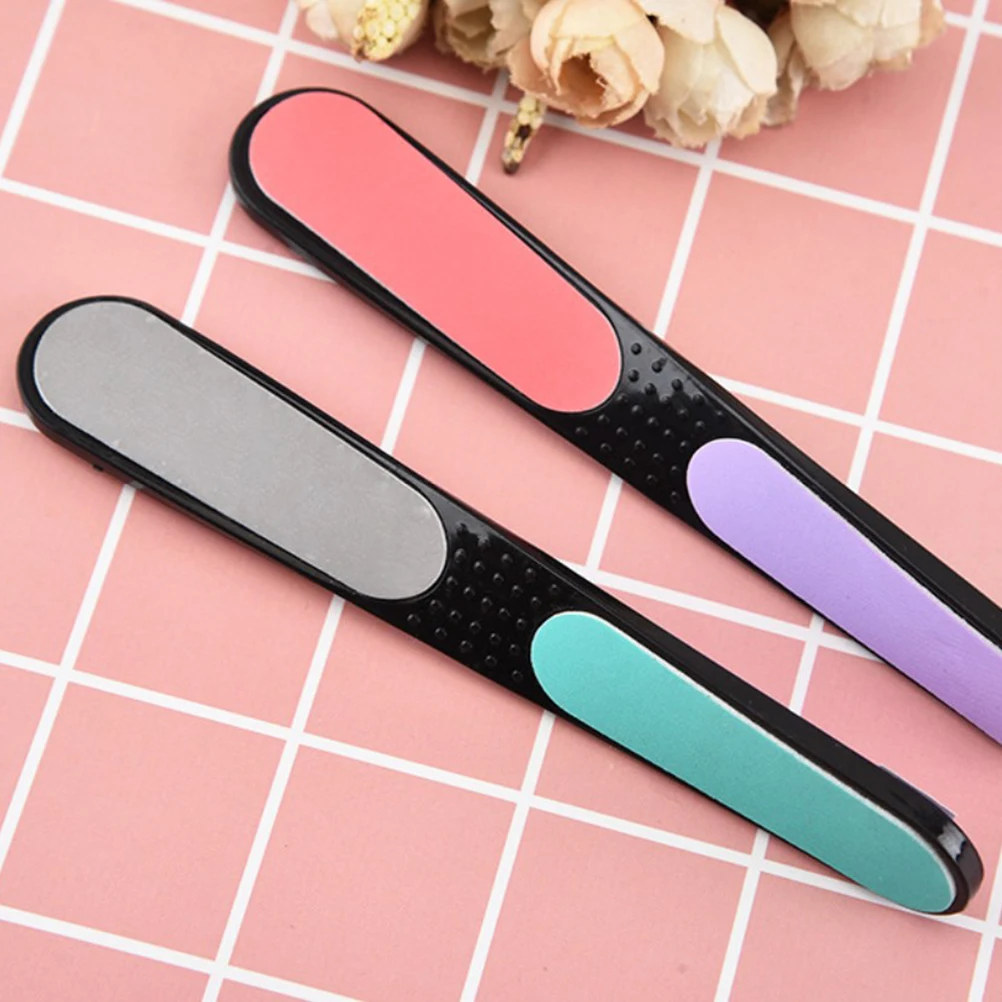 Limes à ongles à quatre faces, outil de manucure, polissage, pour Extensions de faux ongles naturels, utilisation artistique, lisse, sûr et pratique, 10 pièces