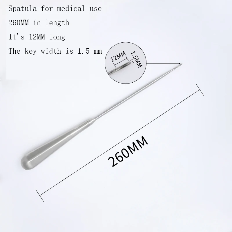 

Medical Orthopaedics Instrument Operation Pet hospital with double-head scraping spoon orthopaedics eye scraping spoon scraping