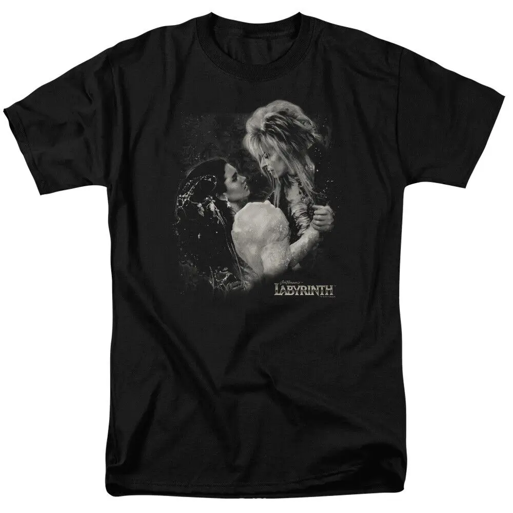 Labyrinth Dream Dance T Shirt Mens Licensed Classic Movie Goblin King Black