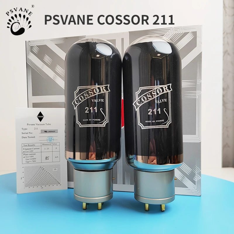 PSVANE COSSOR 211 Upgrade 211 WE211 211-TA 211-D E-211Vacuum Tube Original Precision Matching Tube Amplifier Phono Preamp