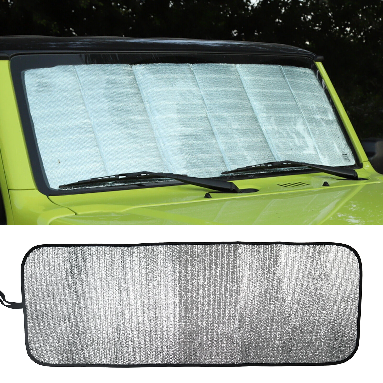 Car Front Windshield Sunshade Window Heat Shield Visor Guard Mat Protector For Suzuki Jimny JB64W JB74W 2019 2020 2021 2022 2023