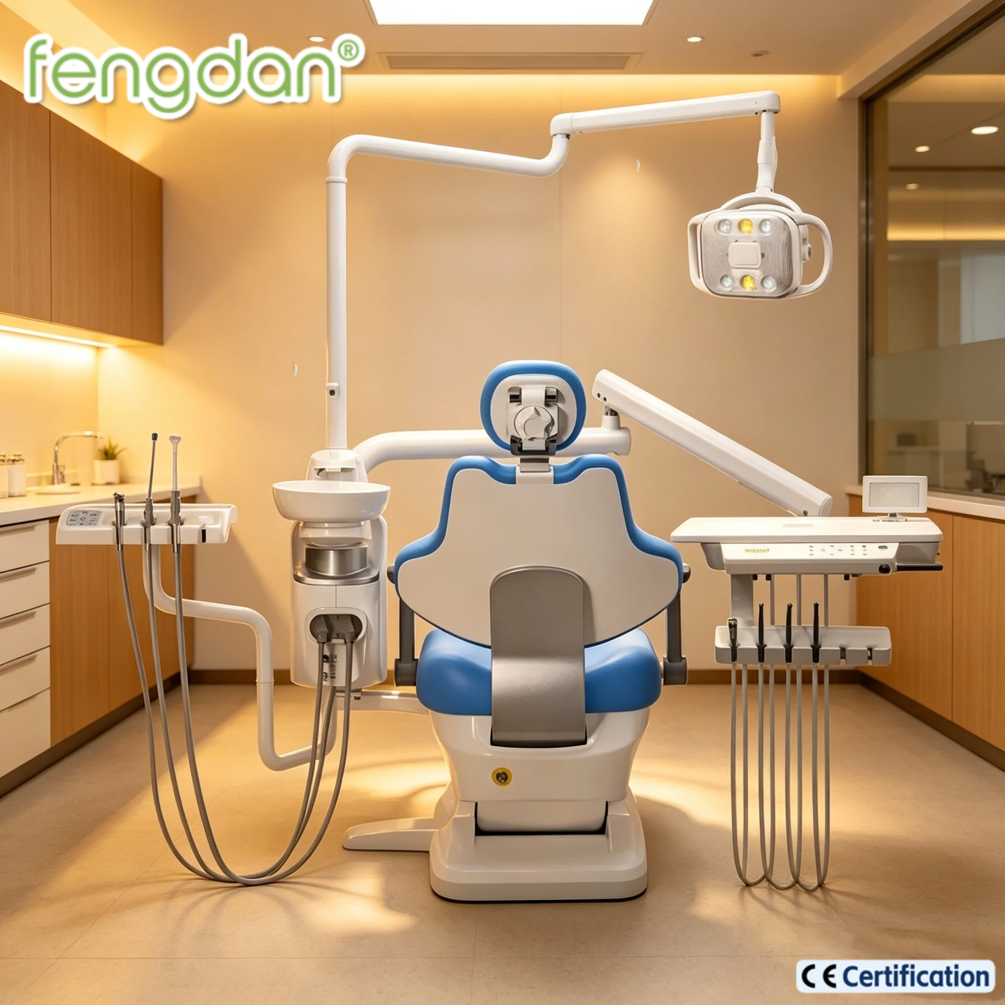 

Professional Design Quality Guaranteed Exquisitely Designed Appearance Guangzhou Complete Dental Chair Full Set