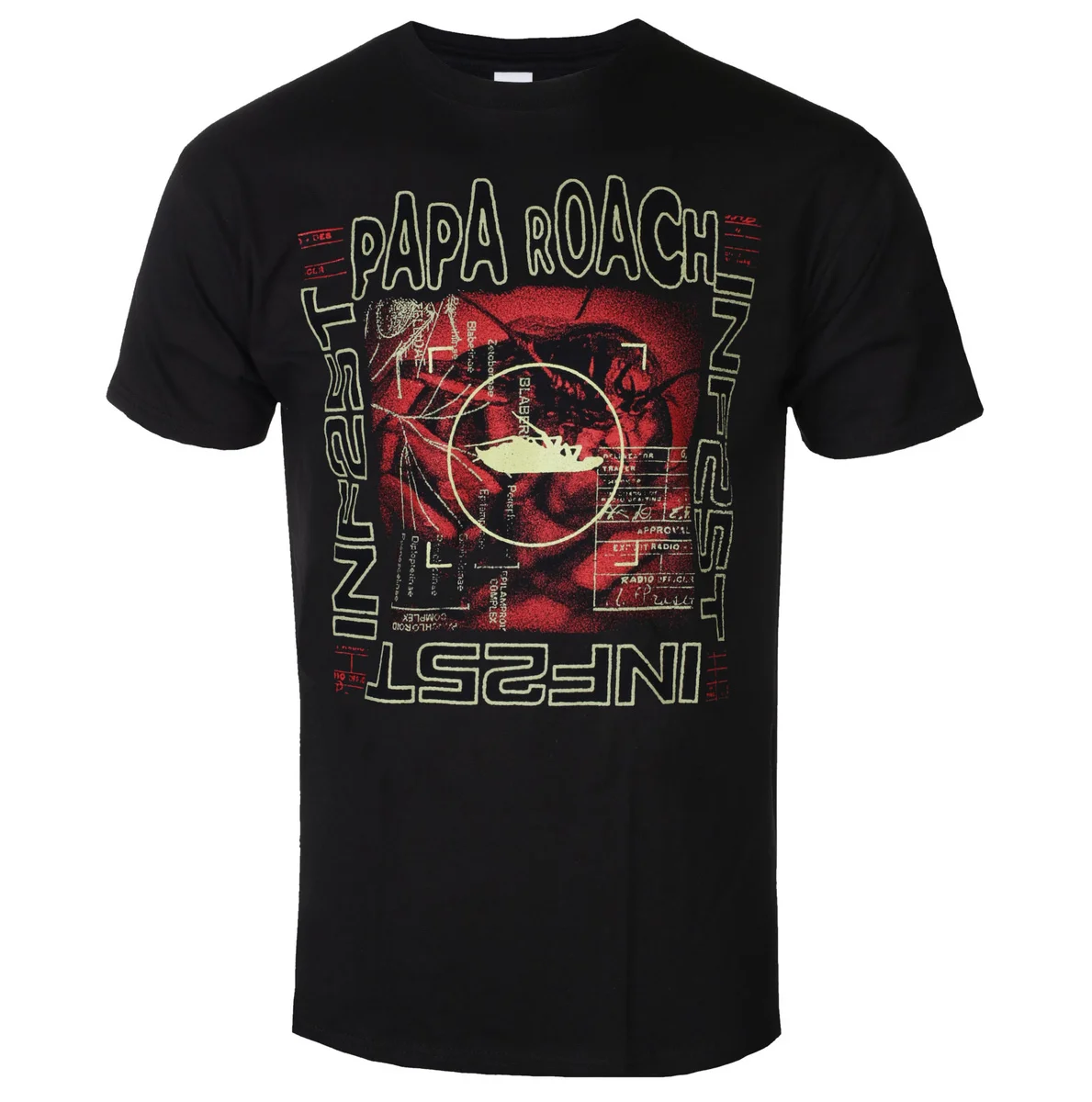 Y2k Papa Roach Graphic Cotton T-shirt Unisex Summer Short Sleeve Fashion Brand Tee Luxury Casual Vintage Tees