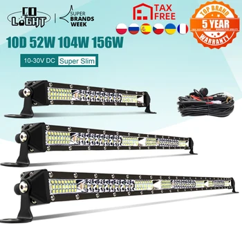 LED Work Light Bar Combo 1