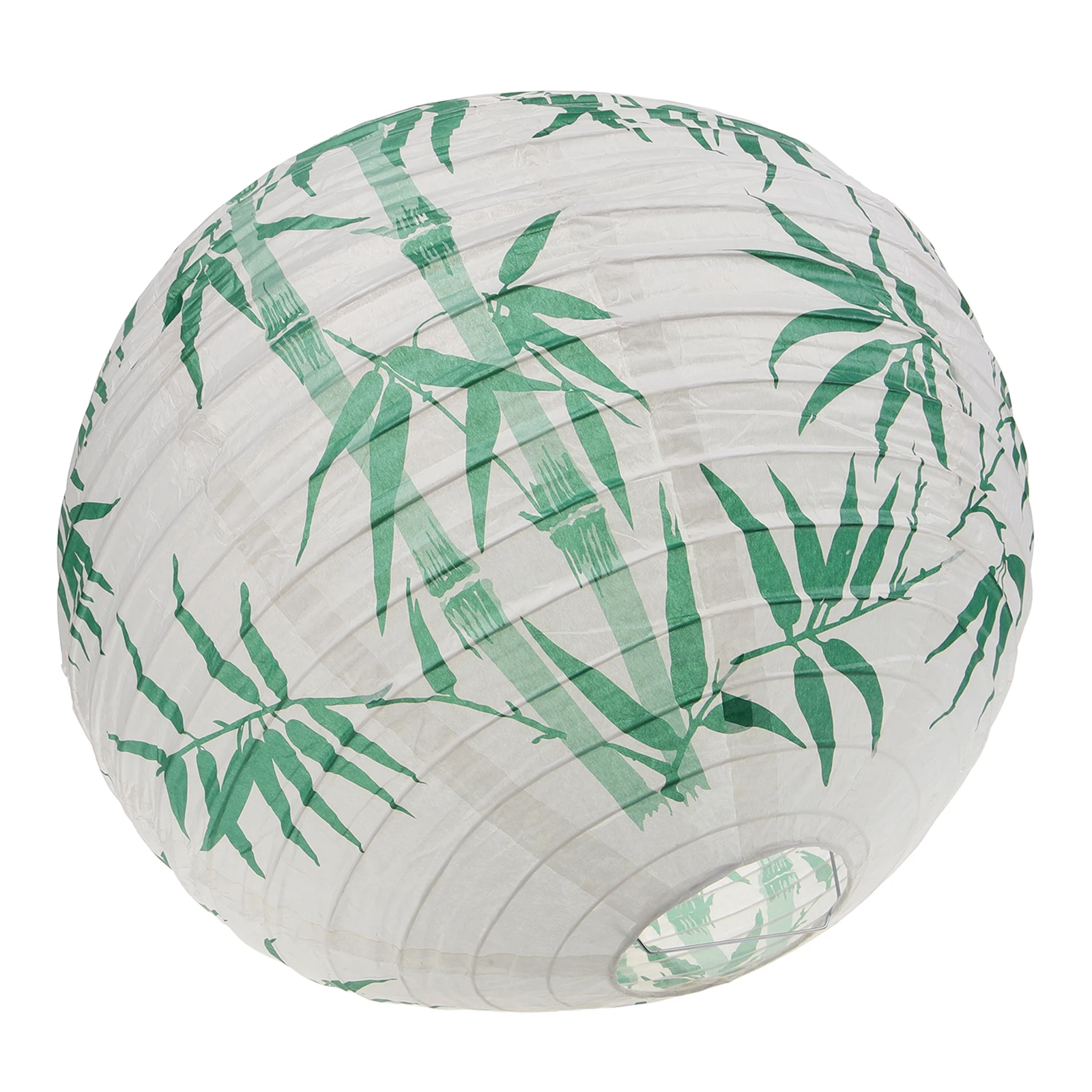 

Japanese Style Paper 40cm White Base Bamboo Decor Lantern for Restaurant Bar Japanese Hanging Lantern Party Outdoor