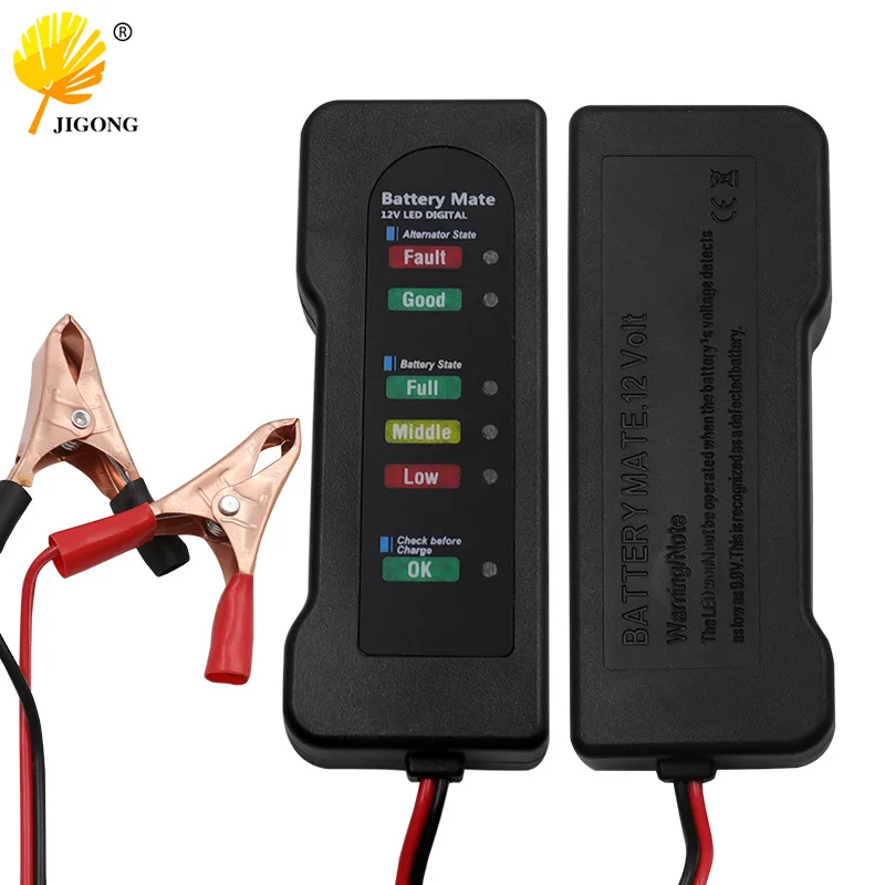 BT-170 battery tester, portable car battery start tester, battery fault detector