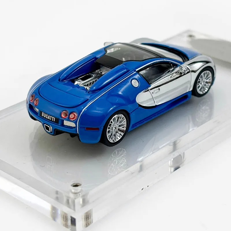 Diecast 1:64 Scale Bugatti Veyron DuplexสีReplicaรถชุดตกแต่งฉากของเล่นคอลเลกชันของที่ระลึก