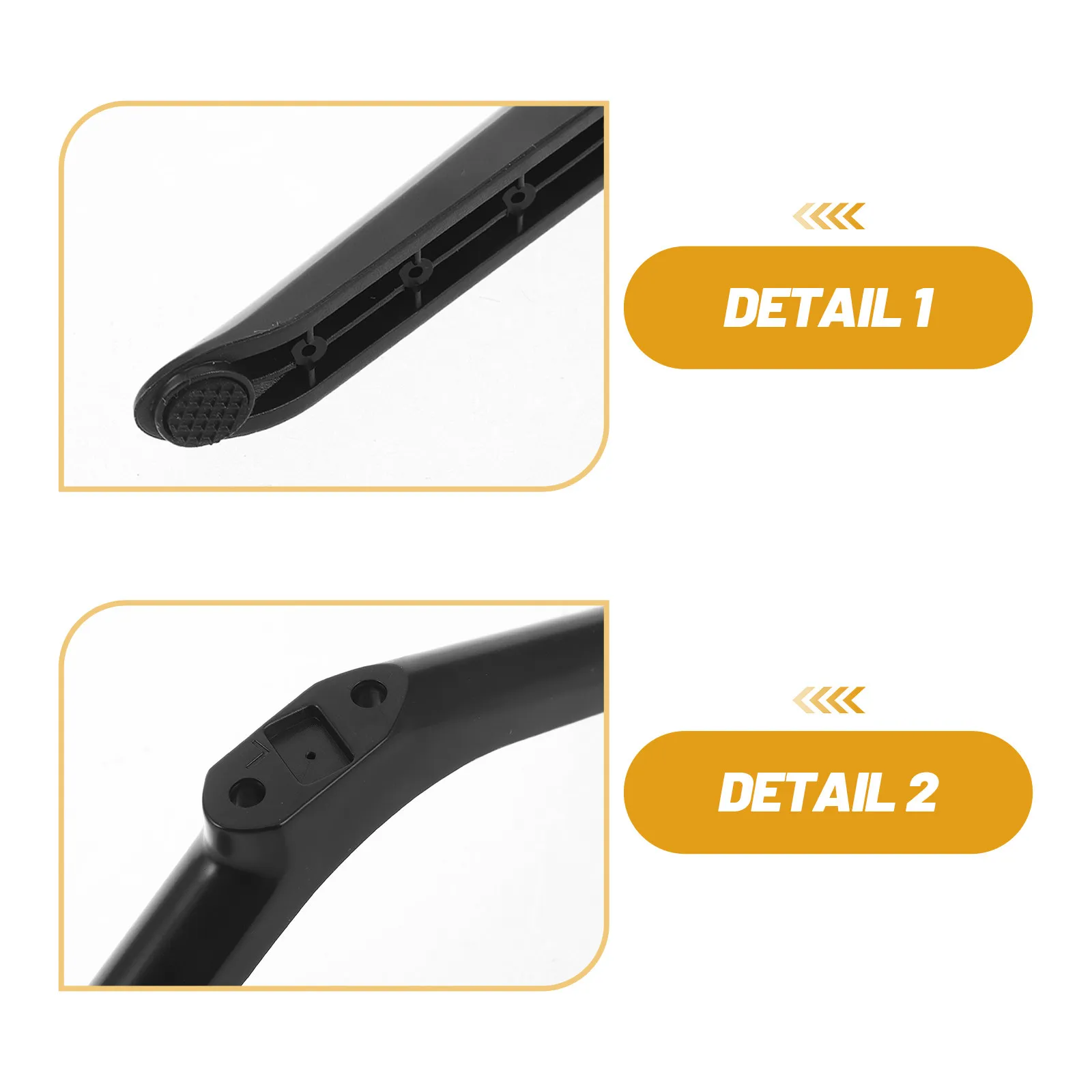 2Pairs Replacement TV Legs Support Feet for Flat Screen Television Stand Plastic Non-Slip TV Stand Legs Universal Compatibility