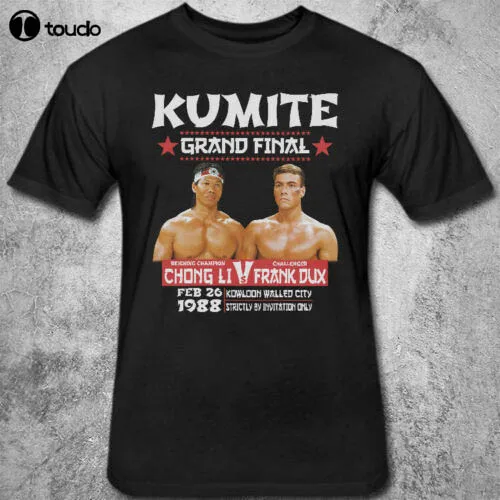 

Kumite Bloodsport Chong Li Bolo Yeung Kung Fu Gym You Are Next Van Damme T Shirt Unisex Fashion Tshirt Summer Women Shirts