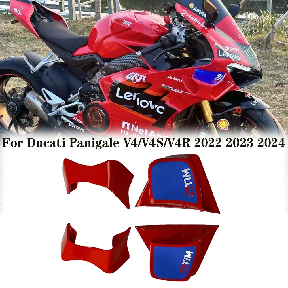 

for Ducati Panigale V4 / V4S 2022-2023-2024 Modified body GP style fixed wing spoiler shell fairing accessories