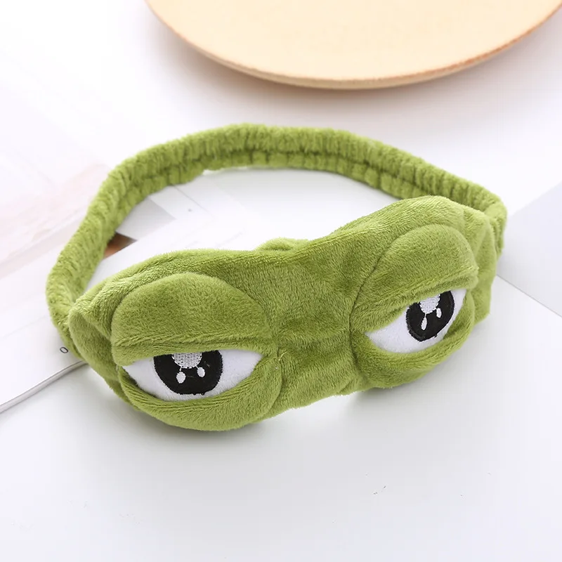 Funny Frog Makeup Headband Wide-brimmed Elastic Hairbands Cute Girls Hair Bands Women Hair Accessories Girls Hairband Face Wash