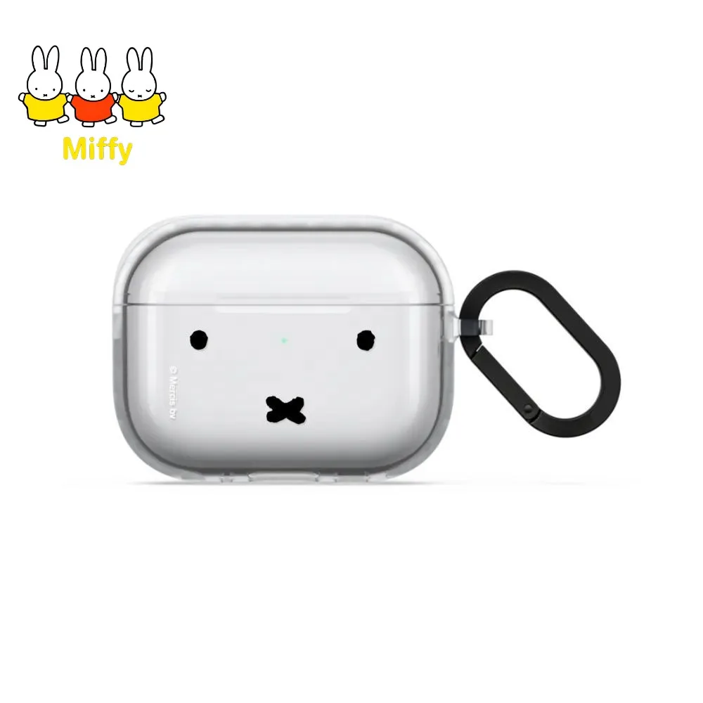 Kawaii Miffy Earphone Case Cute Cartoon 4th Generation AirPods Pro 3 AirPods 4 AirPods Pro 2 Best Friend Gift