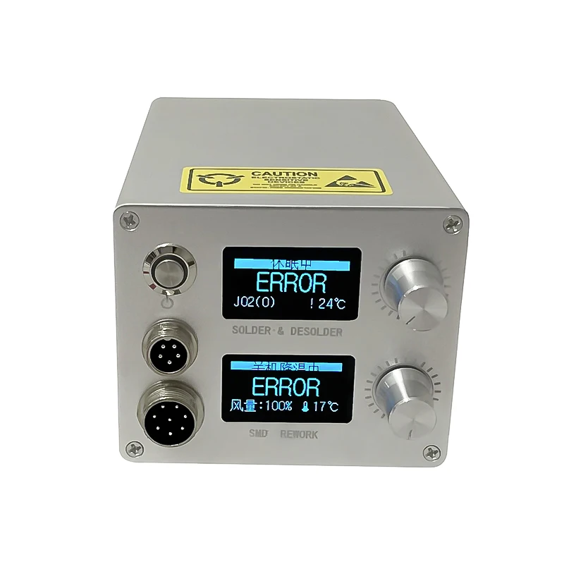 

858DS комплект паяльной станции, термофен, электрический паяльник, светодиодный дисплей, паяльная станция «сделай сам», паяльные инструменты