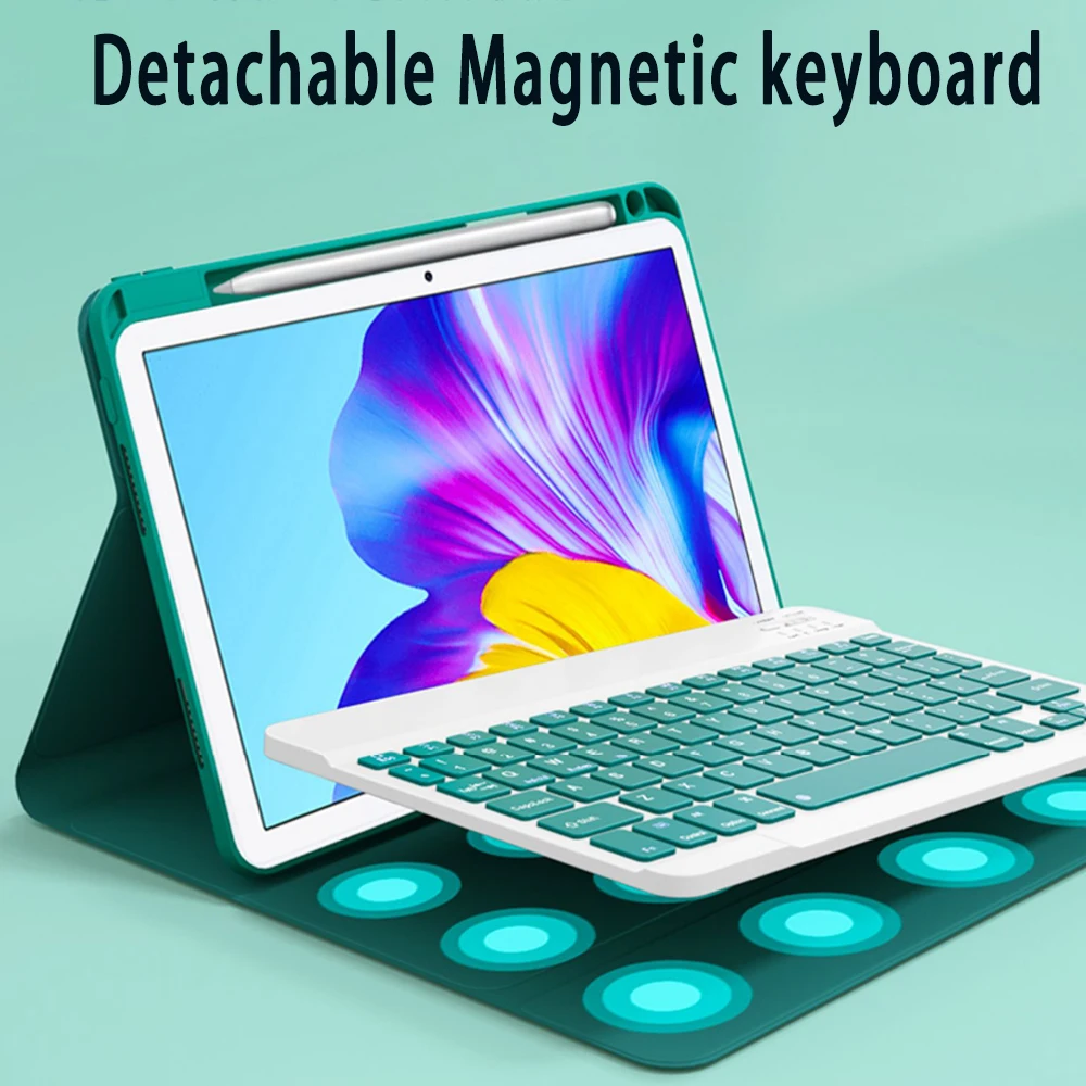 Imagem -01 - Capa Magnética de Teclado sem Fio para Huawei Matepad se Tampa Bluetooth Suporte de Lápis 11 11.5s 2023 capa magnetica de teclado sem fio para huawei matepad se tampa bluetooth suporte de lapis 11 115s 2023 01