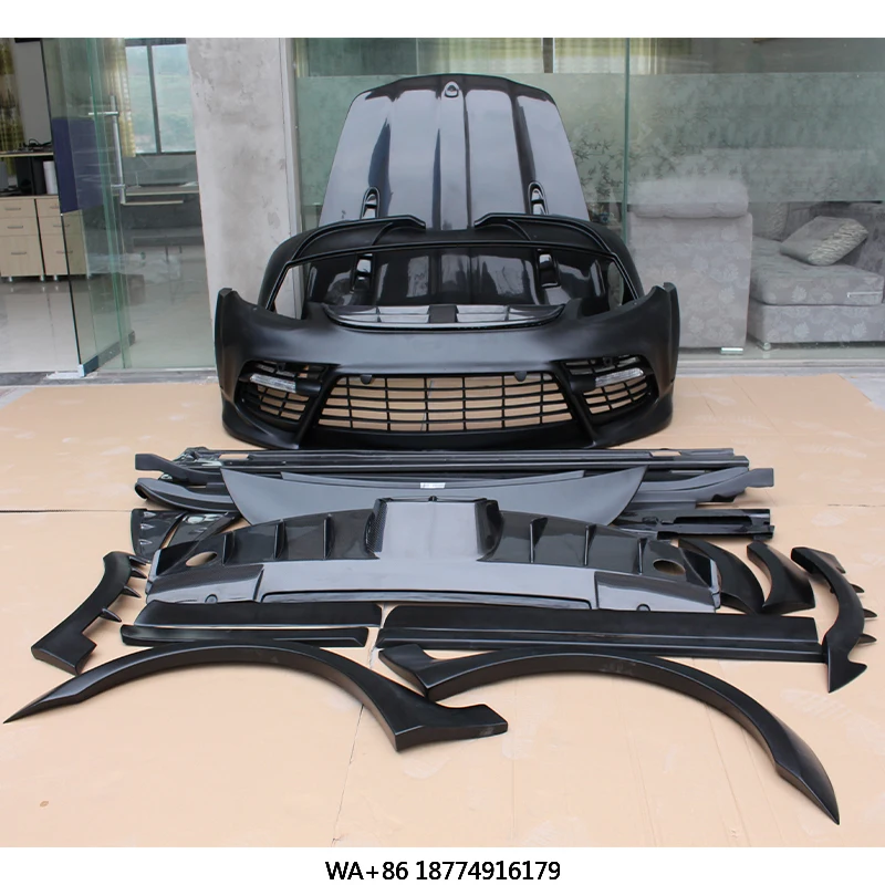 

Обновление автомобиля, передний задний бампер из углеродного волокна, капот двигателя, боковая юбка с болтом, новая подходит для особых людей 2009-2015 гг.