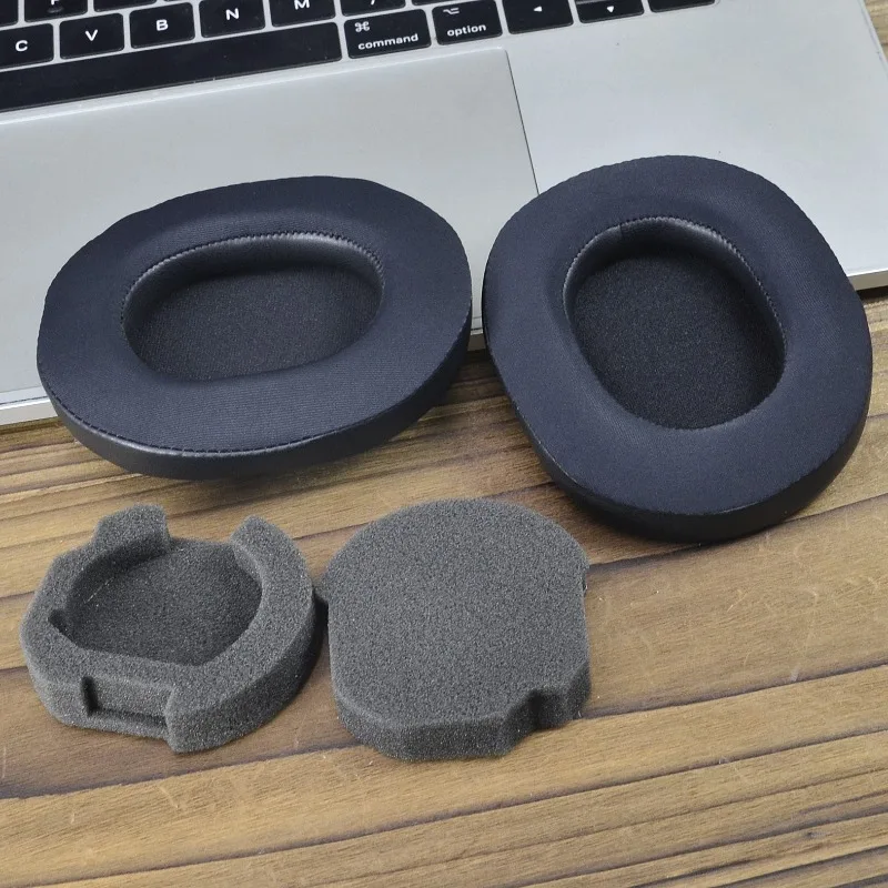 Almofadas de substituição para fones de ouvido, gel de gelo, almofada para sony WH-1000XM5, protetores de ouvido de espuma de memória de couro macio