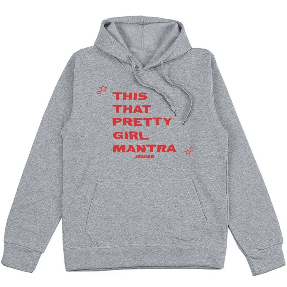 هذه فتاة جميلة الإملائي هوديي جيني المغني الجرافيك 2025 خريف/شتاء الرجال النساء القطن موضة بلوزات الهيب هوب هوديي