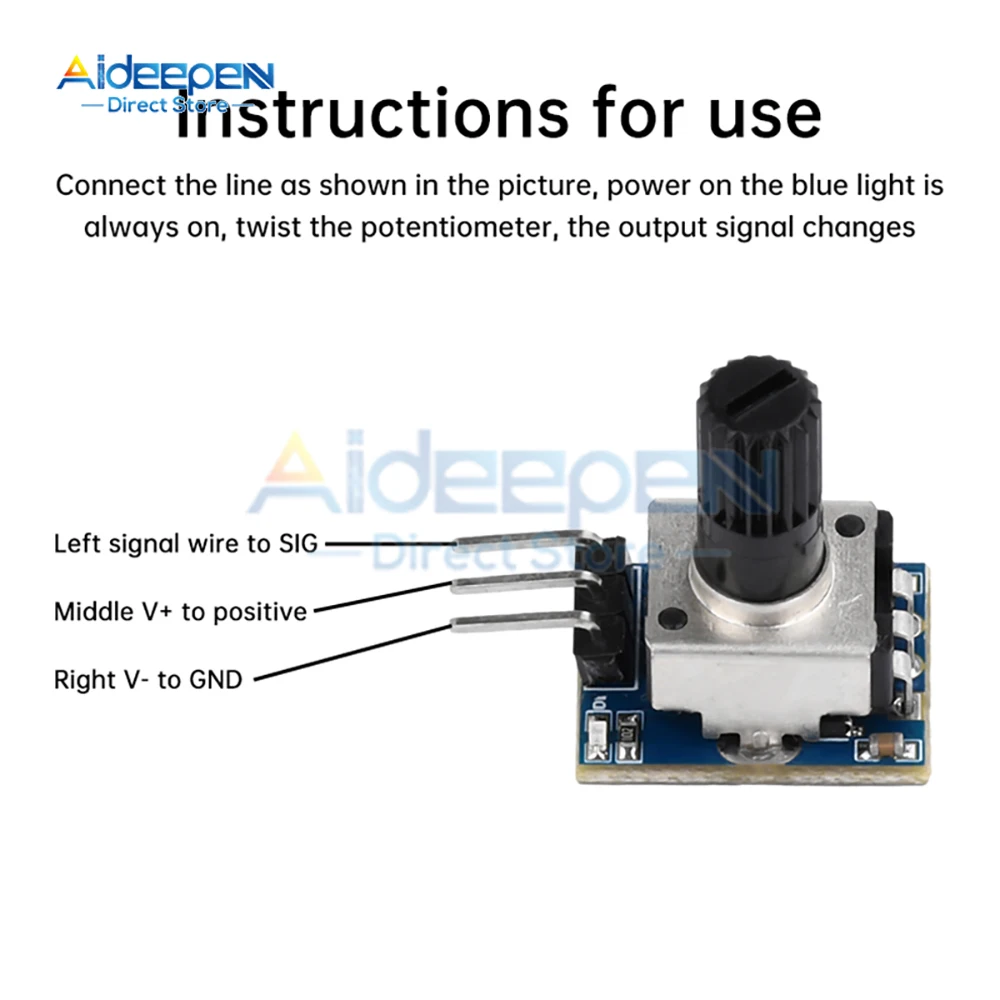 5-24V Mini Servo Motor Electric Tuning Tester PWM Control DIY Brushless Fan Model Aircraft Motor Speed Controller Small Size