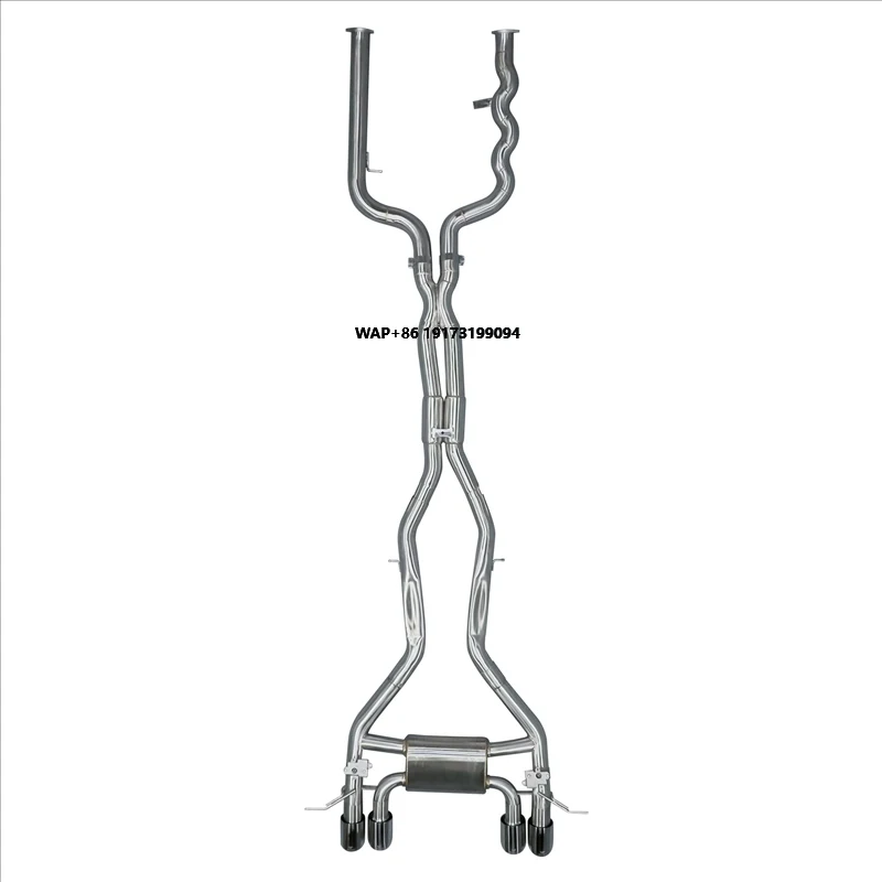 

High Performance 89mm Electric Valved G80 M3 Catback Exhaust Pipes Muffler System for B-MW M4 G82 S58 3.0T Aluminum Alloy Brace