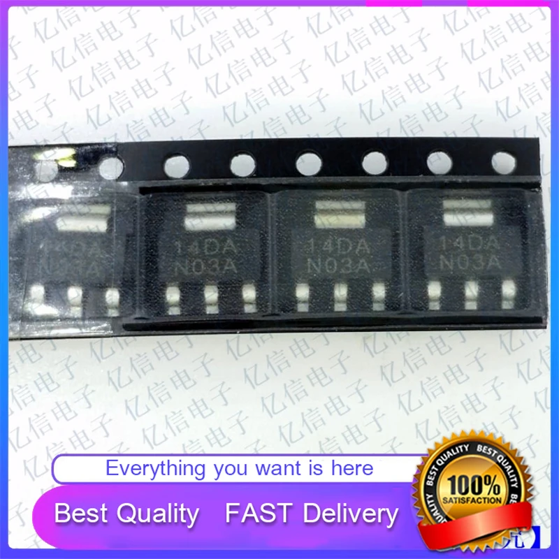10Pcs/Lot New Original LM1117MPX-ADJ SILK SCREEN N03A SILK 1117SADJ SOT223 Good Quality  In Stock