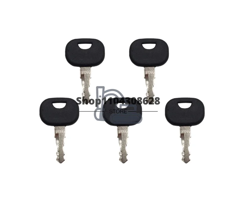 

5 шт. 14603 Ключ зажигания подходит для различных Ford New Holland JCB Terex для Volvo 603 Модели экскаваторов Skytrak для мини-экскаваторов Volvo