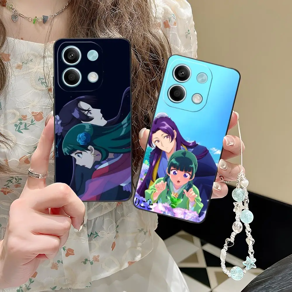 

Чехол для телефона Apothecary Diaries Jinshi Maomao для POCO M6 M5 M4 M3 X7 X6 X5 X4 X3 F6 F5 F4 Pro GT 5G с цветной печатью, довольно роскошь