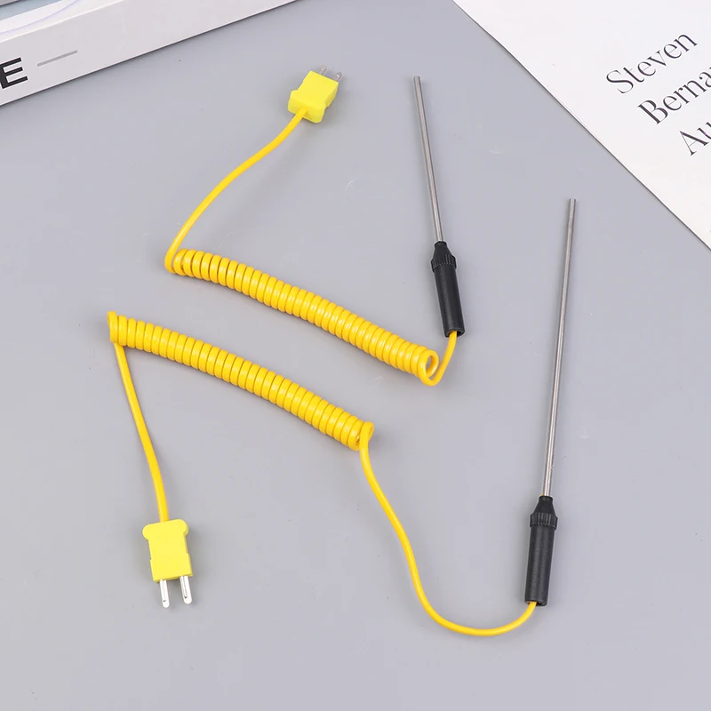 With Wire Cable Temperature Controller -50C To 1200C K-Type Thermocouple Sensor Plug 100/150/200/300/500mm Probe Sensor