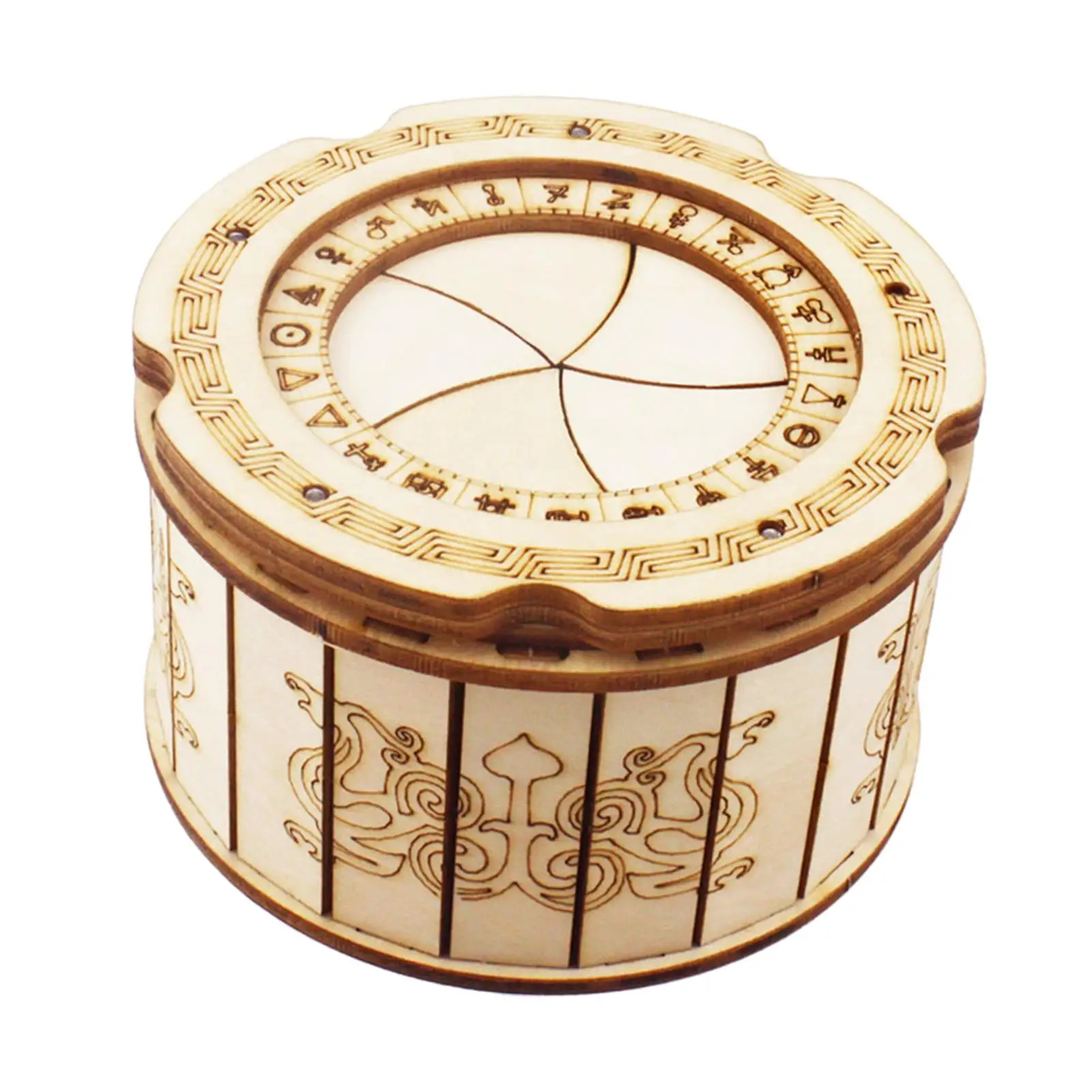 Wooden Puzzle Box Adults and Teens Locker Money Box Unique Puzzle Games Mechanical Secrets Puzzle Box Stem Boxes Project