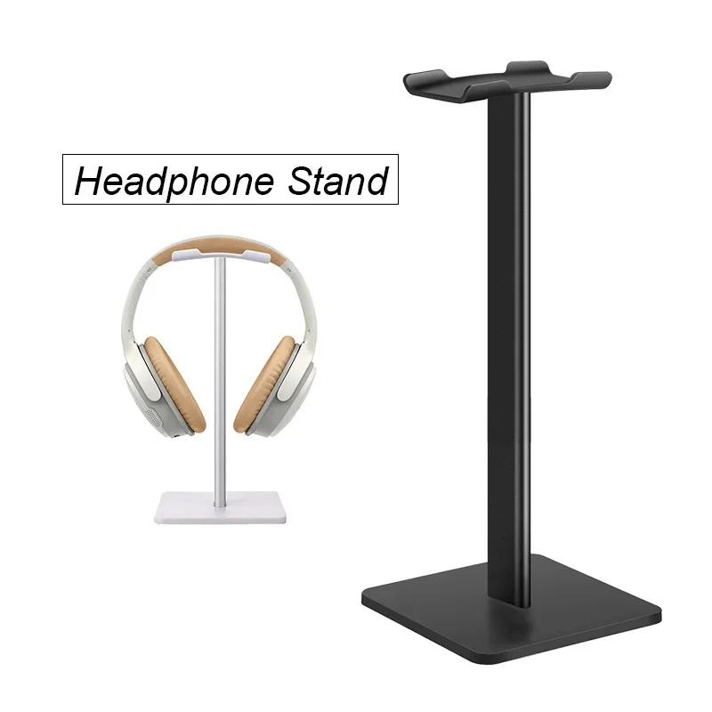 1PC Headphone Stand Universal Aluminuim Headset Holder Aluminum Supporting Bar Flexible Headrest Fashion Headphone Hanger